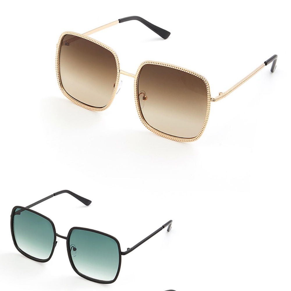Sexy Gold‎ Trim Sunglasses